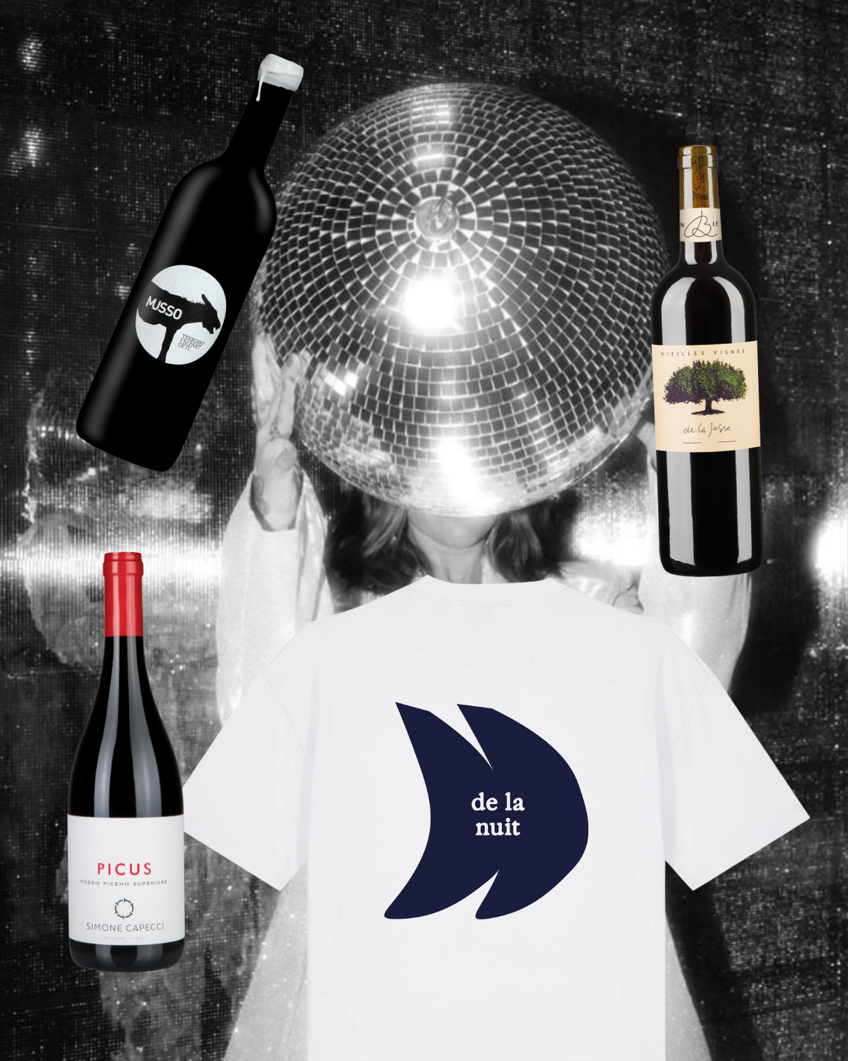 Rotwein & T-Shirt schenken