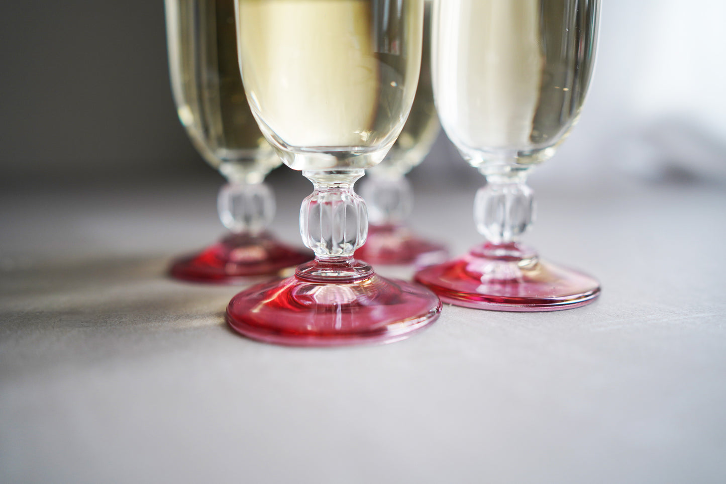 Flûtes roses und Cava Sutra